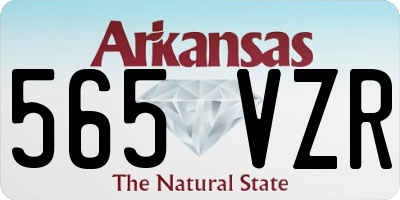 AR license plate 565VZR