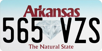 AR license plate 565VZS