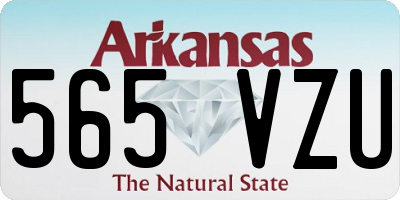 AR license plate 565VZU