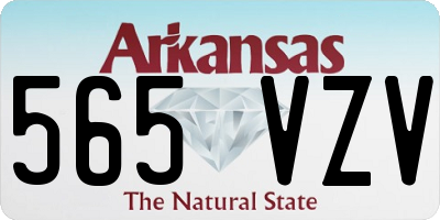 AR license plate 565VZV