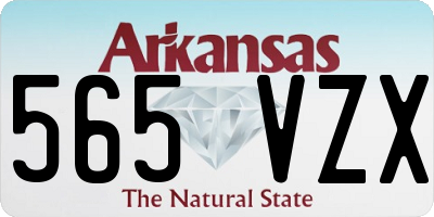 AR license plate 565VZX