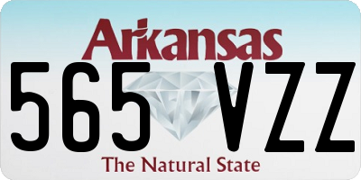 AR license plate 565VZZ