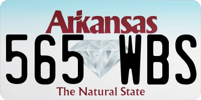 AR license plate 565WBS