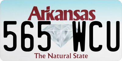 AR license plate 565WCU