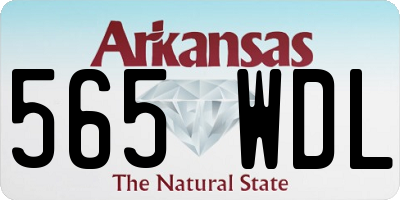 AR license plate 565WDL