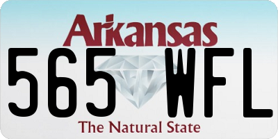 AR license plate 565WFL
