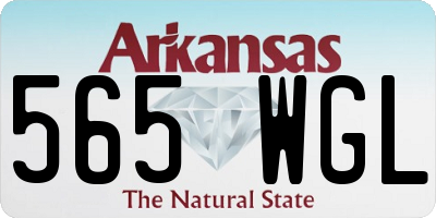 AR license plate 565WGL