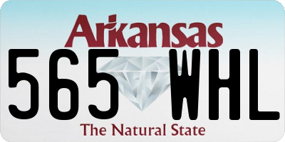 AR license plate 565WHL