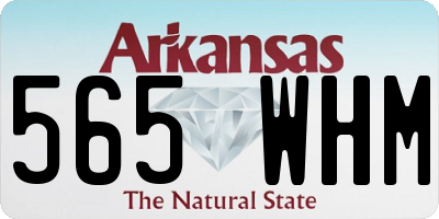 AR license plate 565WHM
