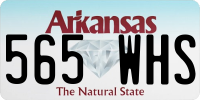 AR license plate 565WHS