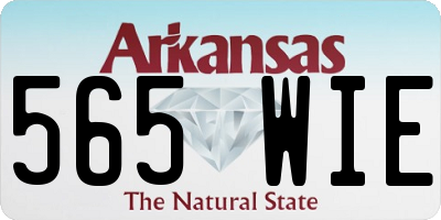 AR license plate 565WIE