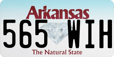 AR license plate 565WIH