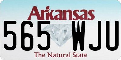 AR license plate 565WJU