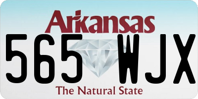 AR license plate 565WJX
