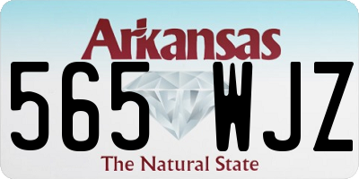 AR license plate 565WJZ