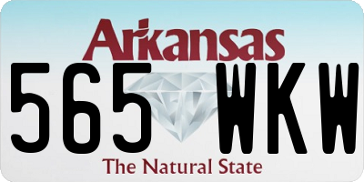 AR license plate 565WKW