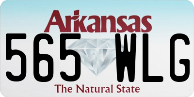 AR license plate 565WLG