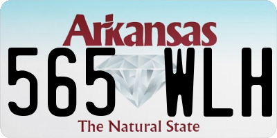AR license plate 565WLH