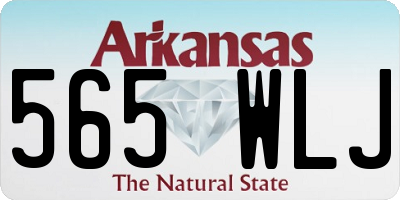 AR license plate 565WLJ