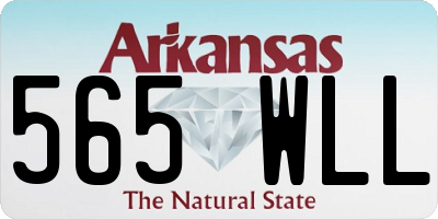 AR license plate 565WLL