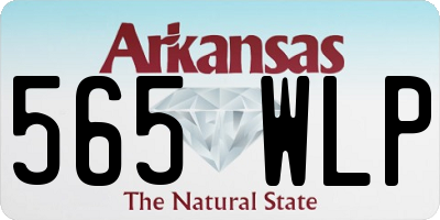 AR license plate 565WLP