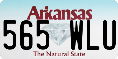 AR license plate 565WLU