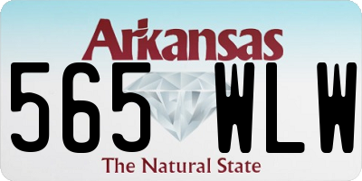 AR license plate 565WLW