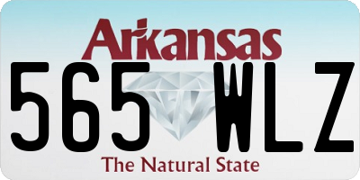 AR license plate 565WLZ