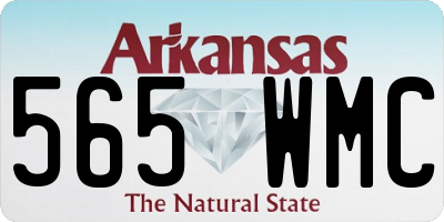 AR license plate 565WMC
