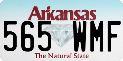 AR license plate 565WMF