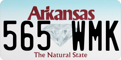 AR license plate 565WMK