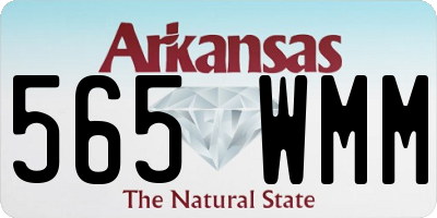 AR license plate 565WMM