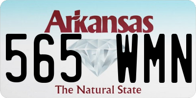 AR license plate 565WMN