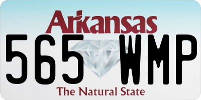 AR license plate 565WMP