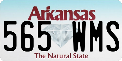 AR license plate 565WMS