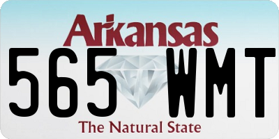 AR license plate 565WMT