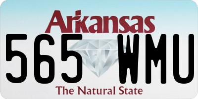 AR license plate 565WMU