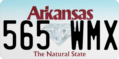 AR license plate 565WMX