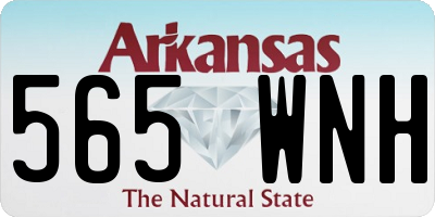 AR license plate 565WNH