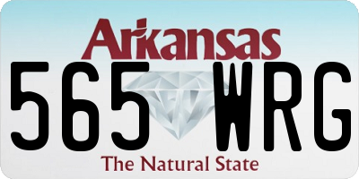 AR license plate 565WRG