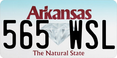 AR license plate 565WSL