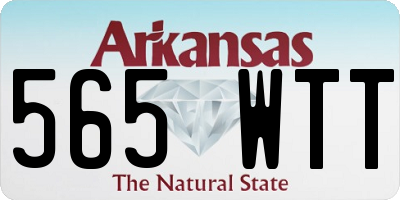 AR license plate 565WTT