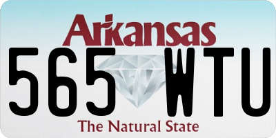AR license plate 565WTU