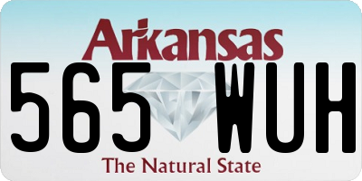 AR license plate 565WUH