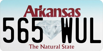 AR license plate 565WUL