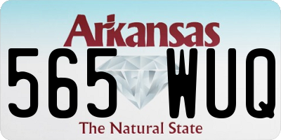 AR license plate 565WUQ