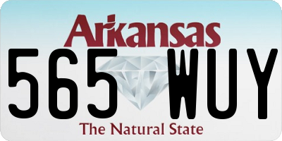 AR license plate 565WUY