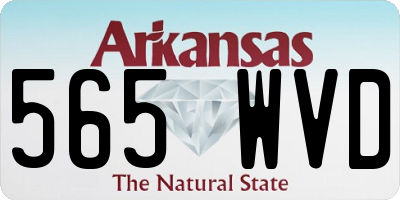 AR license plate 565WVD