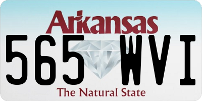 AR license plate 565WVI