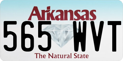 AR license plate 565WVT